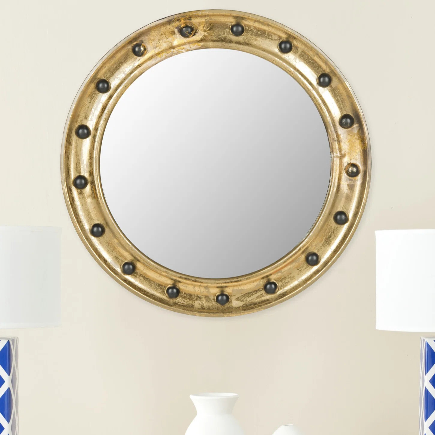 Beartree Metal Flat Wall Mirror | Wayfair North America