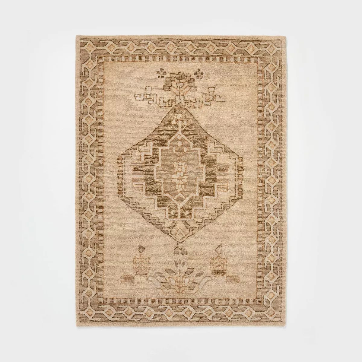 Hand Tufted Persian Style Rug Cream - Threshold™ designed with Studio McGee | Target