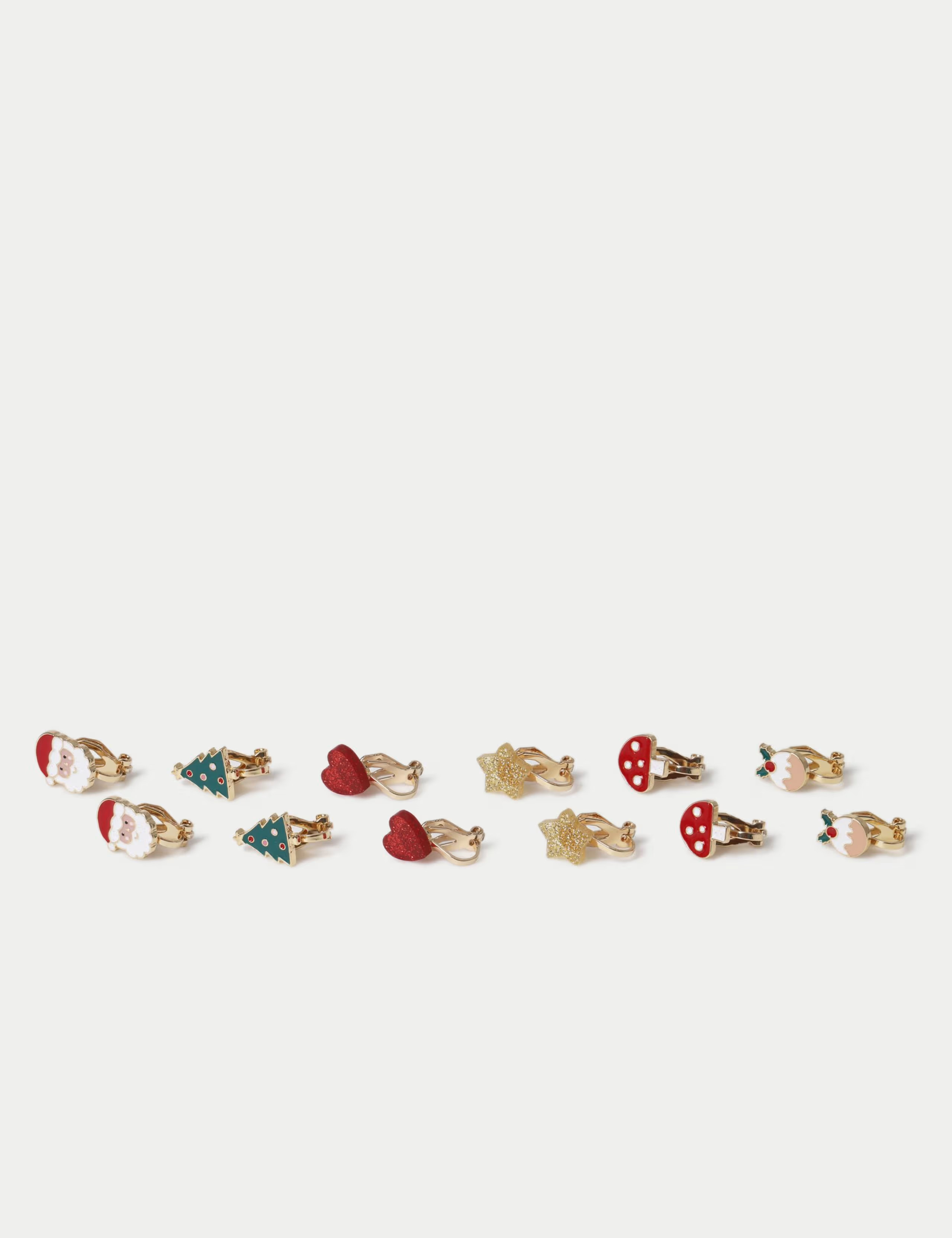 Christmas 6 Pk Earrings | Marks & Spencer (UK)