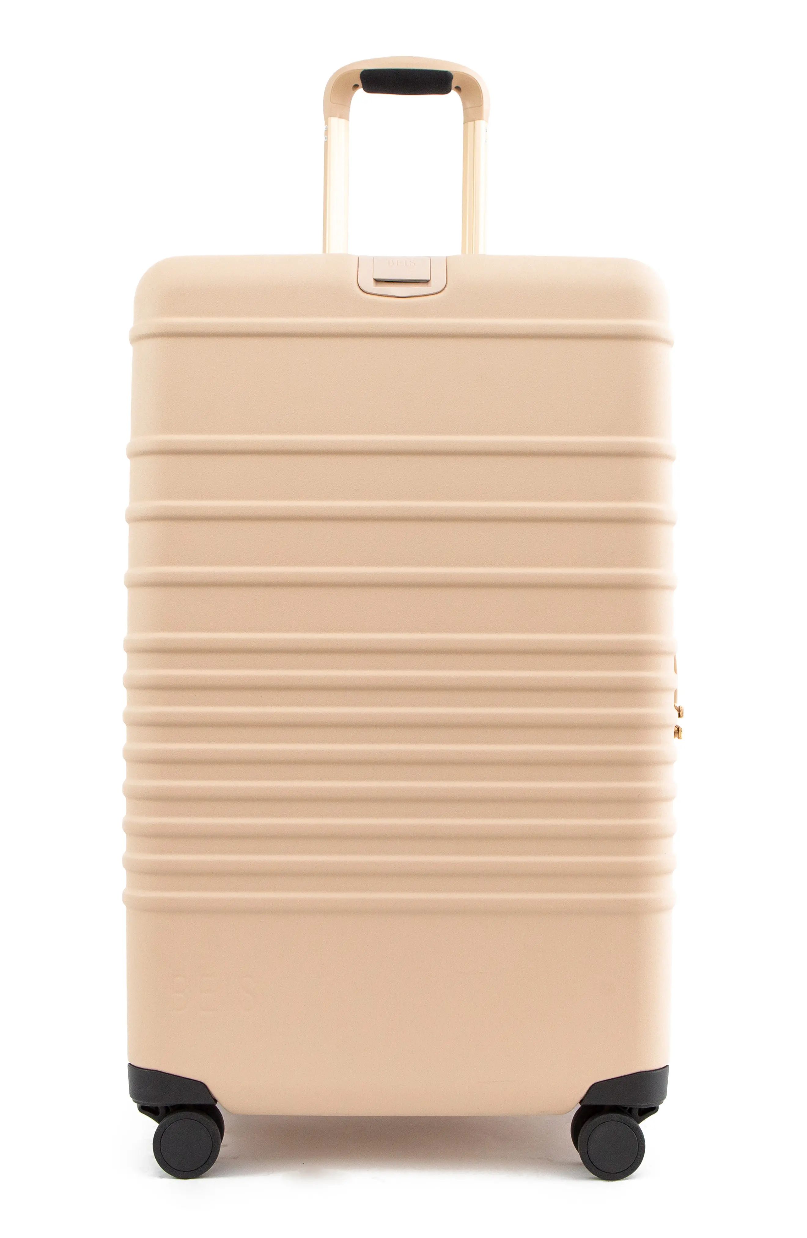 Beis 21-Inch Rolling Spinner Suitcase in Beige at Nordstrom | Nordstrom