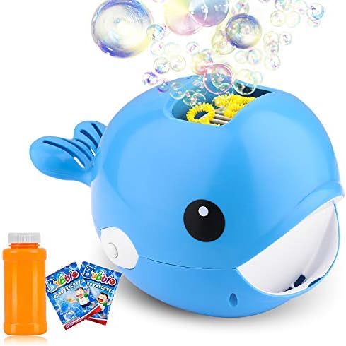 Auney Bubble Machine, Automatic Durable Bubble Blower for Kids, Portable Bubble Maker 2000+ Bubbl... | Amazon (US)