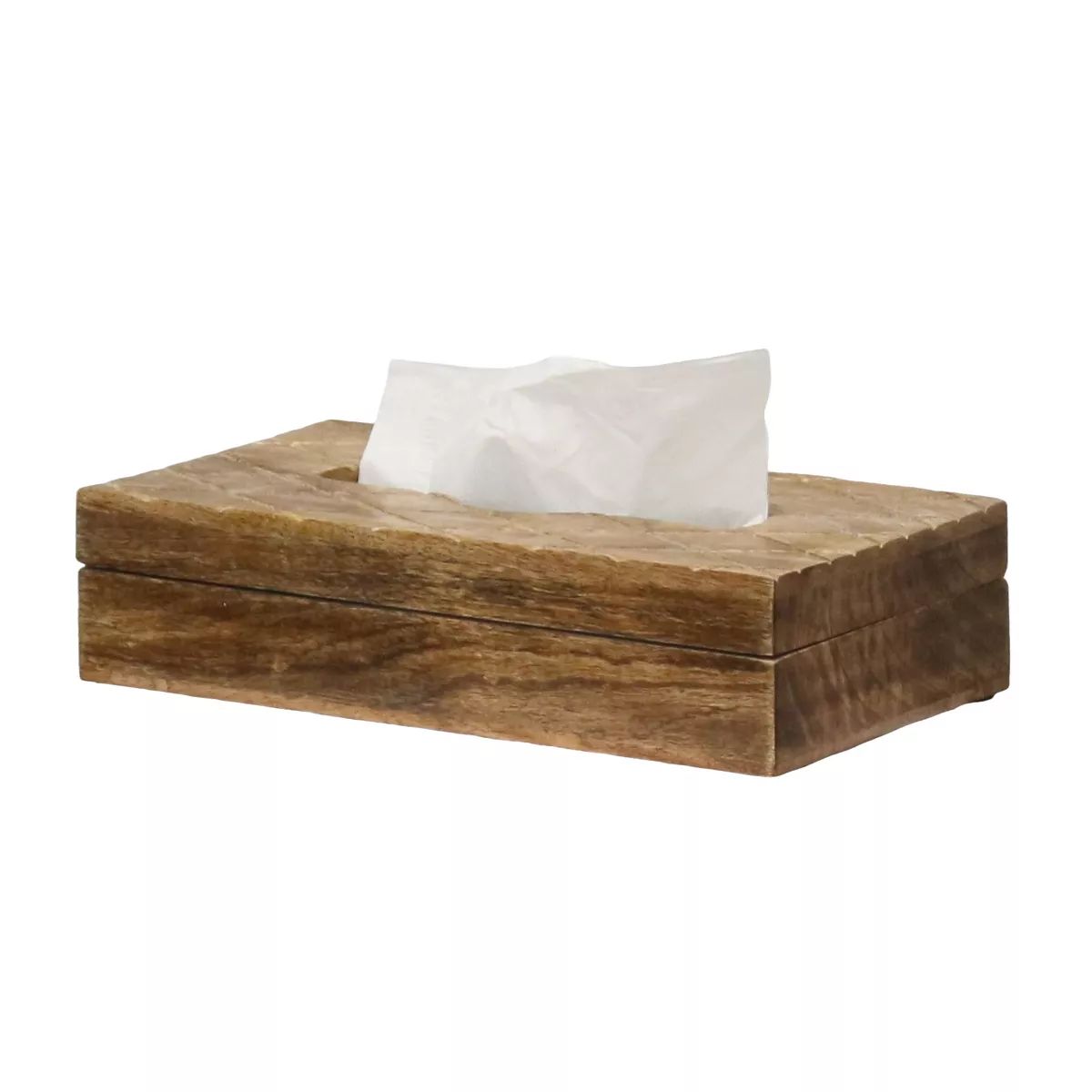 Modern Decorative Paper Facial Tissue Box Holder for Kitchen, Dining Room, and Office | Target