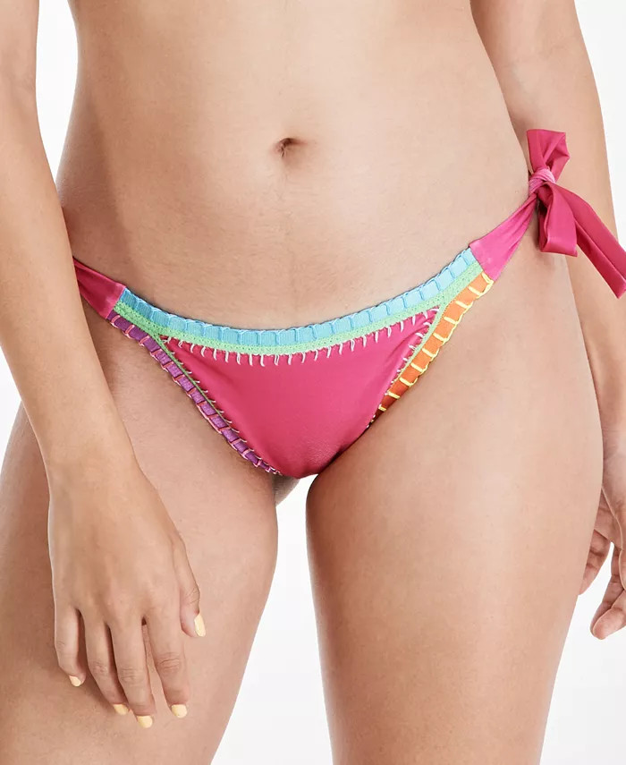 Crochet-Trim Bikini Bottoms, Created for Macy's | Macy's