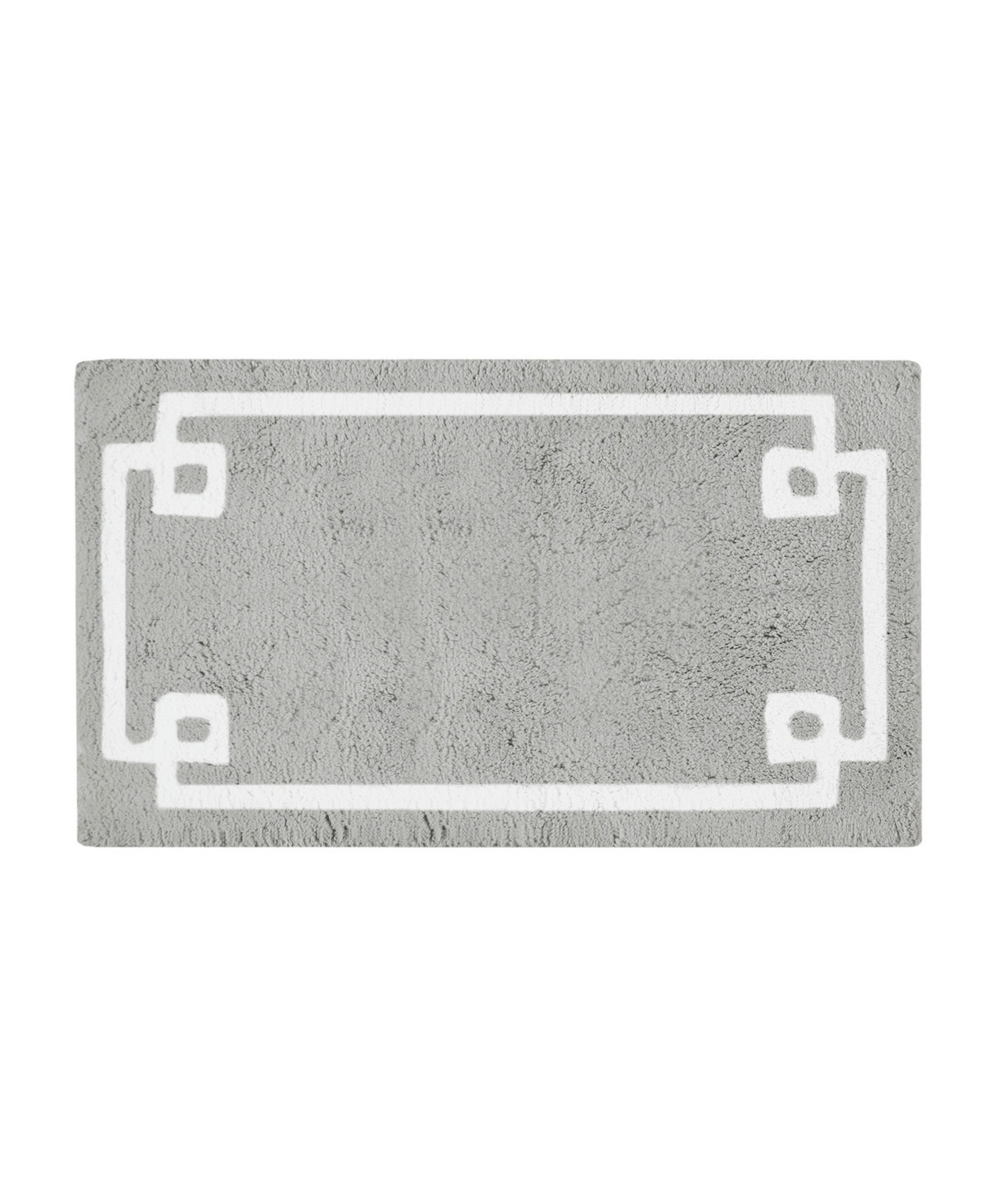 Madison Park Evan Tufted Cotton Bath Rug, 24" x 40" - Grey | Macy's