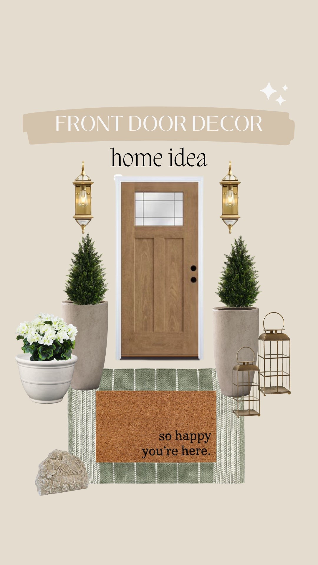 Front Door Decor Idea 🚪

front door, outdoor, patio, porch, home, interiors, exterior decor, neutral, timeless, modern, moodboard, inspo 

#LTKHome #LTKWatchNow #LTKSpringSale