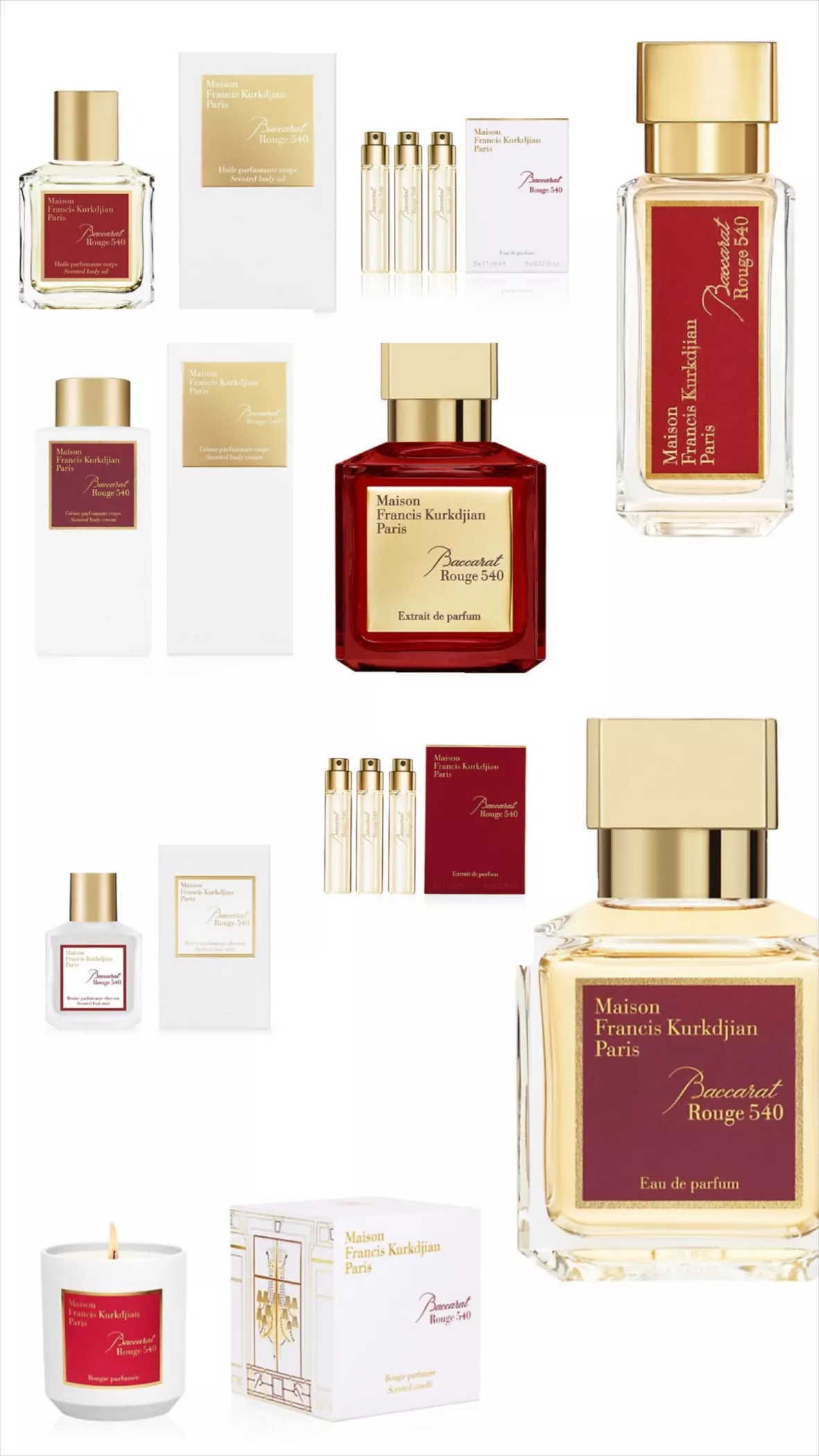 Maison Francis Kurkdjian - Baccarat Rouge 540 Extrait Perfume Oil