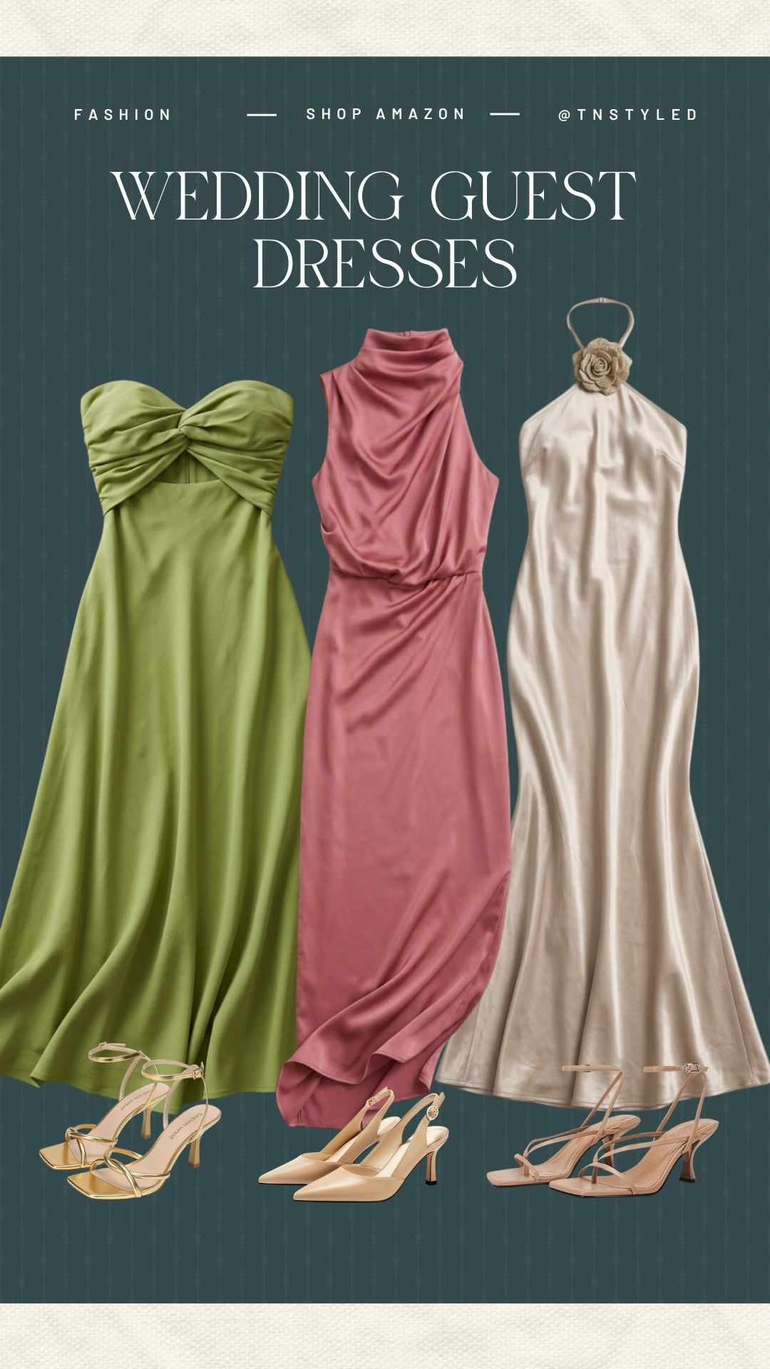 Stunning dresses for the perfect wedding guest look. #weddingseason #amazonfashion 

 #LTKootd #LTKSeasonal #LTKTravel