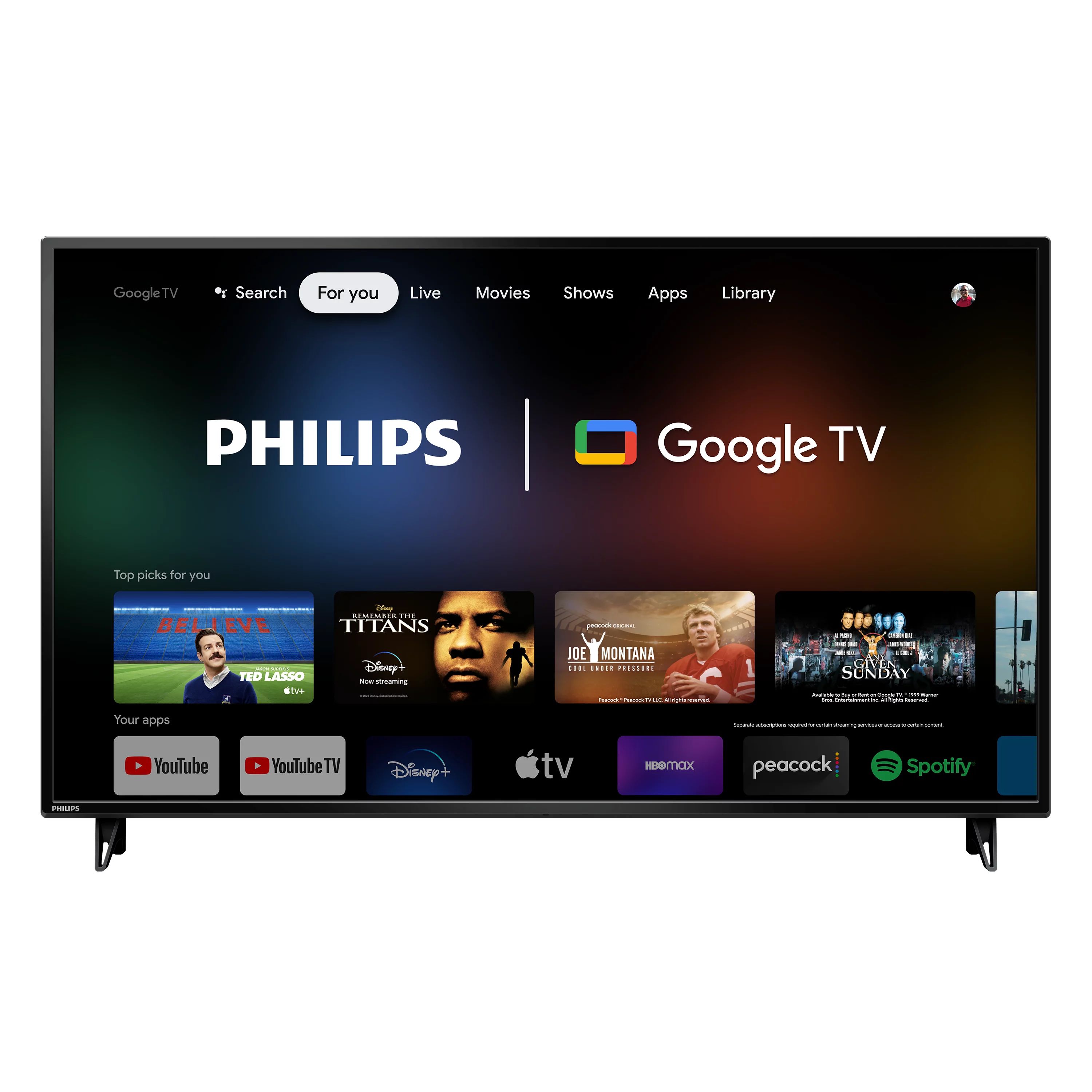 Philips 55" Class 4K Ultra HD (2160p) Google Smart LED TV (55PUL7552/F7) | Walmart (US)