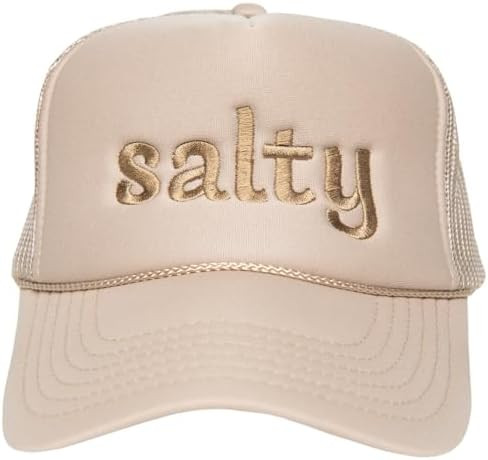 KATYDID Salty Foam Trucker Hat - Adjustable Trucker Hat with Mesh Netting - Fully Embroidered Tru... | Amazon (US)