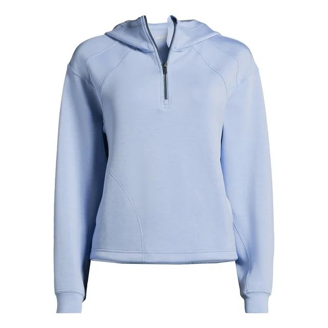 Avia Women's Seamed Quarter Zip Hoodie, Sizes XS-XXXL | Walmart (US)