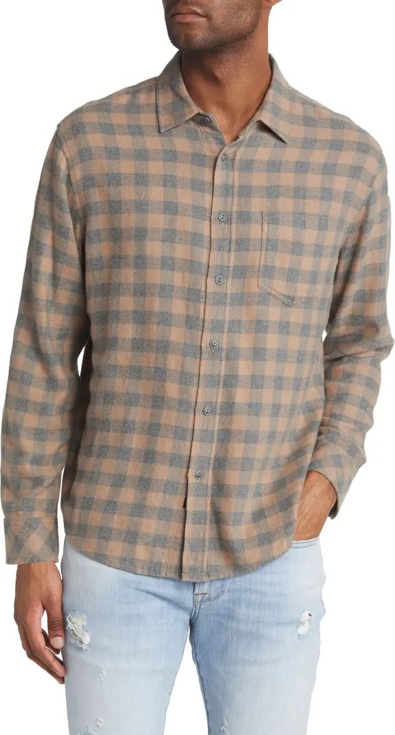 Lennox Relaxed Fit Check Button-Up Shirt | Nordstrom