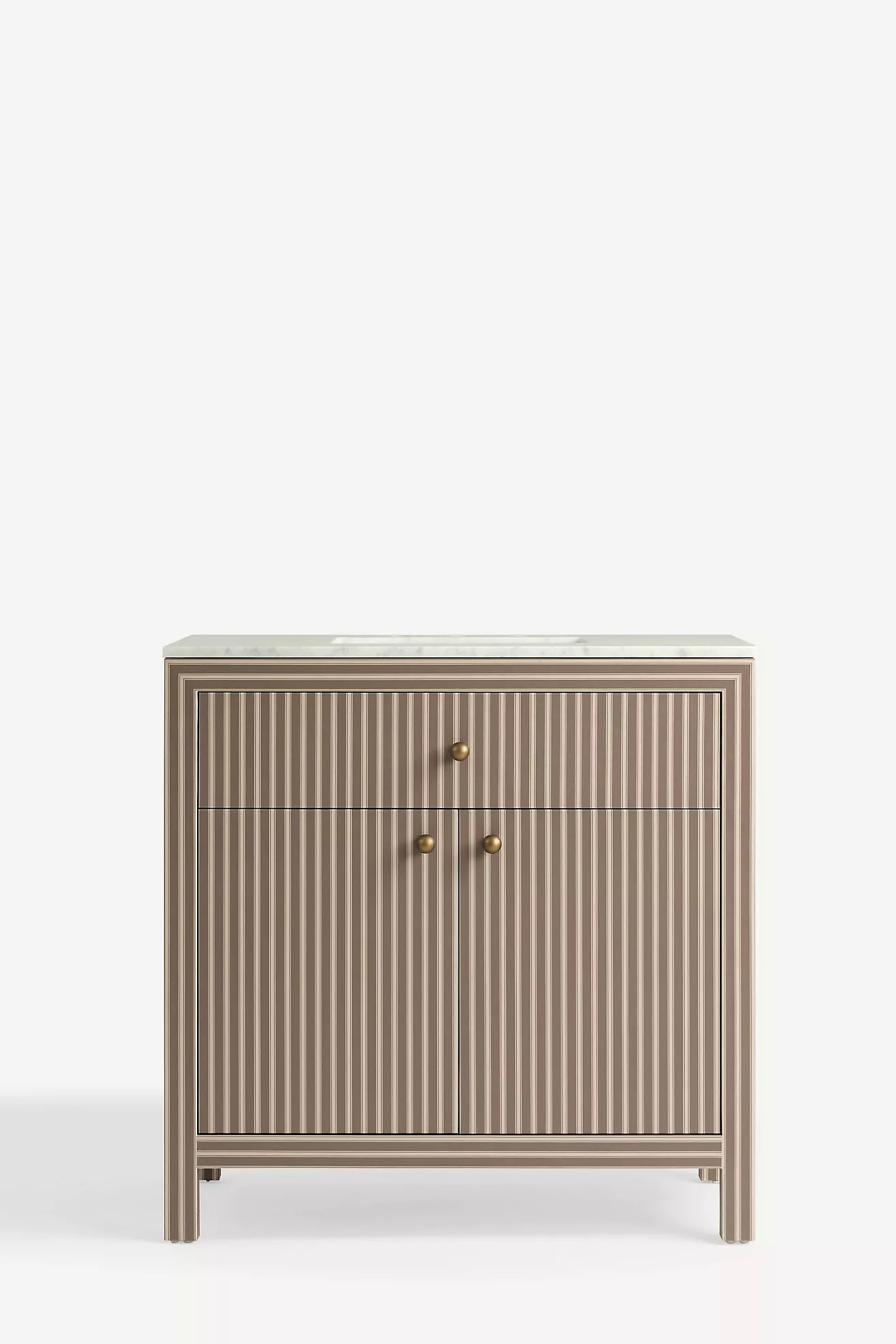 Hale Canvas Single Bathroom Vanity | Anthropologie (US)