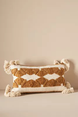 Embroidered Stina Pillow | Anthropologie (US)