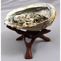 Smudging Kit, Abalone Shell With Stand & Sage | Etsy (US)