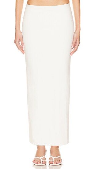 Kate Maxi Skirt in White | Revolve Clothing (Global)