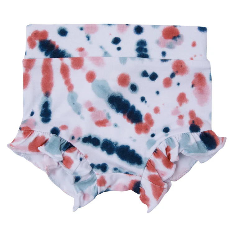 Ruffle Bloomer, Desert Jewel Spiral Tie Dye | SpearmintLOVE