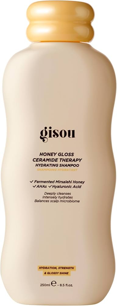 Gisou Honey Gloss Ceramide Therapy Hydrating Shampoo (8.5 Fl Oz) | Amazon (US)
