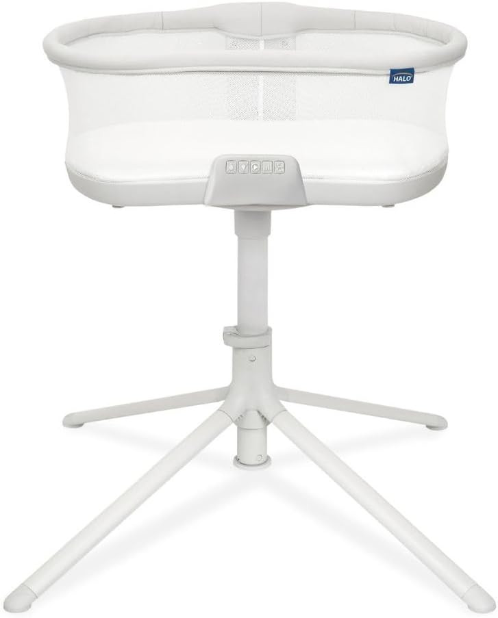 HALO BassiNest Soothing Swivel Sleeper 3.0S – Over-Bed Baby Bassinet with 360 Rotation, Adjusta... | Amazon (US)
