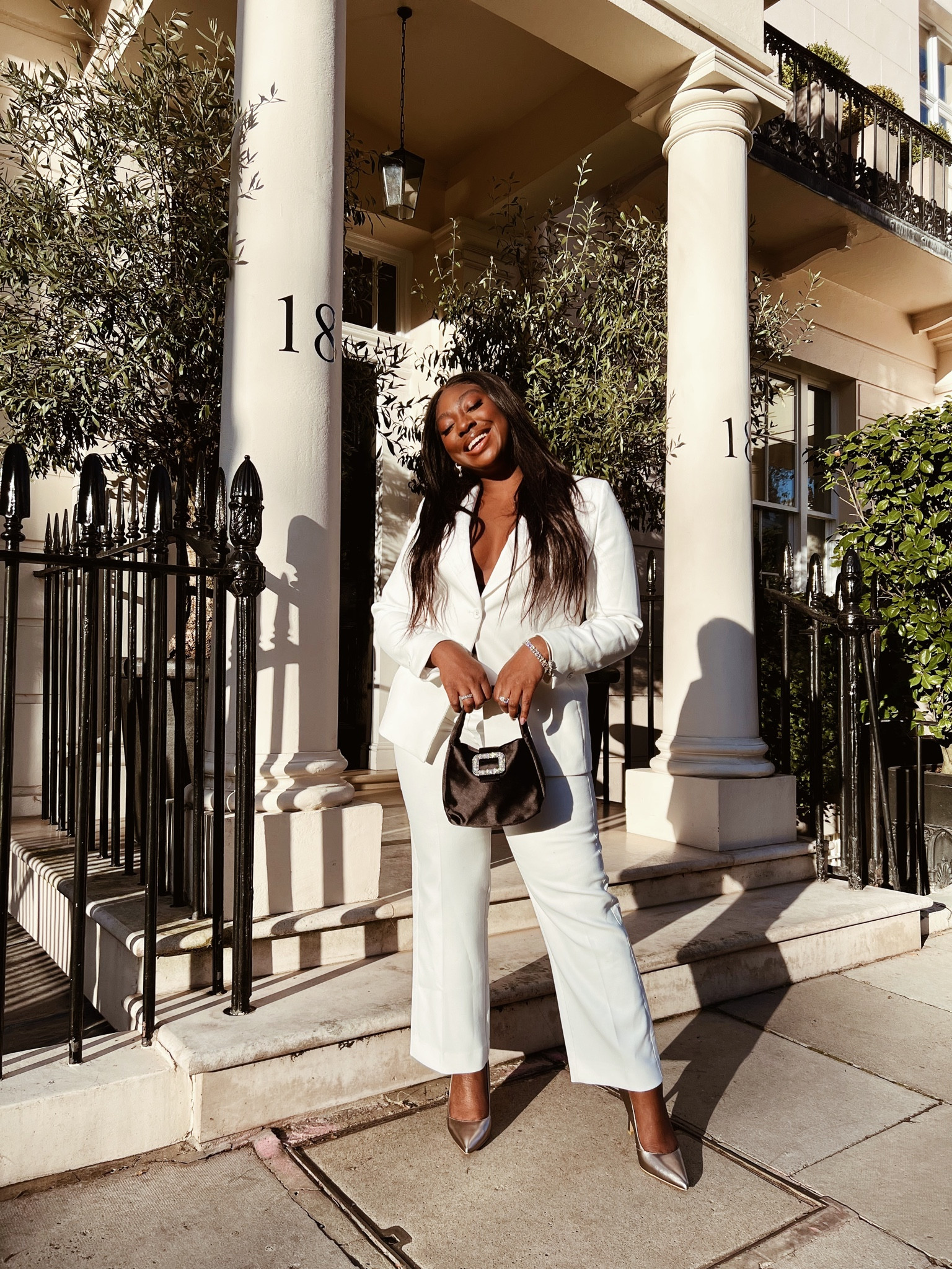 Tis’ your season to sparkle ✨

- Tuxedo white suit Blazer 14uk (T503051T)
- Tuxedo Straight Leg white suit Trousers 16uk (T501074T) 
- black satin Buckle Detail bag (T011131Z) 
- pewter silver Pointed Court Shoes (T022299)

Shop the collection online and in stores at www.marksandspencer.com

#mymarks @marksandspencer

#LTKeurope #LTKSeasonal #LTKstyletip