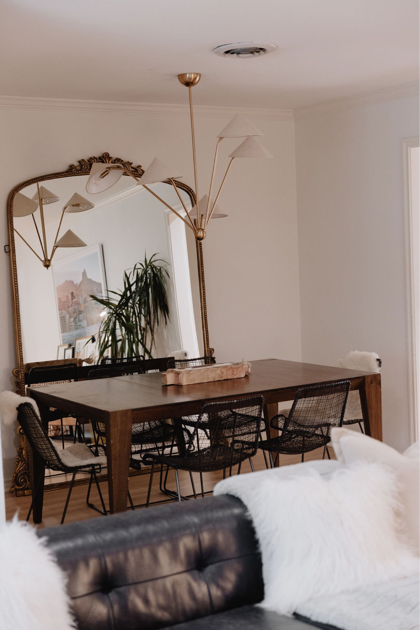 Our dining room mirror is currently on sale!!!

Dining room // home decor, dining room decor, dining room chairs, dining room table, candle holder, pampas grass, candleholders, dining table, chandelier, mirror, CB2, dried eucalyptus, vase, faux sheepskin, candles, table runner, Amazon home decor, modern home decor, modern decor, tablescape, modern home decor, neutral home decor, dining room, dining room decor, living room, living room decor 


#LTKhome #LTKsalealert