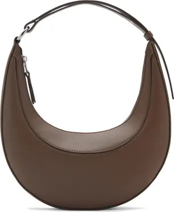 MANGO Oval Faux Leather Shoulder Bag | Nordstrom | Nordstrom