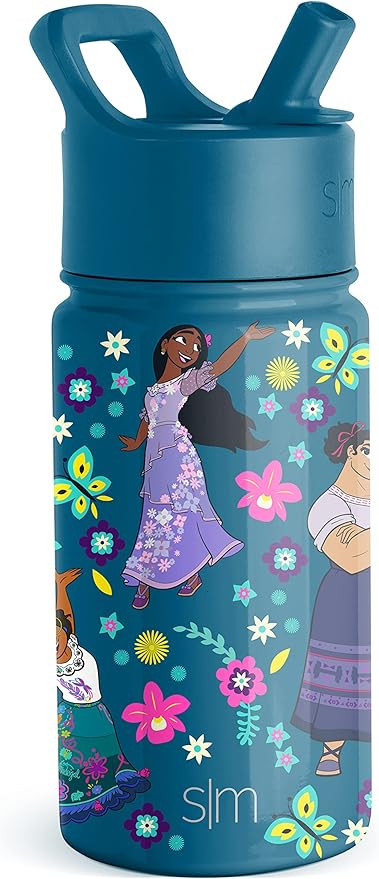 Simple Modern Disney Encanto Water Bottle with Straw Lid | Reusable Insulated Stainless Steel Cup... | Amazon (US)