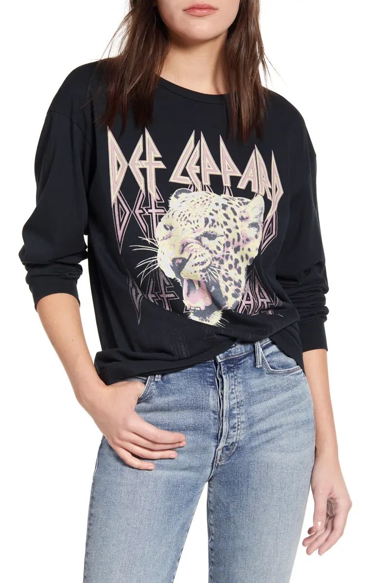 Def Leppard Oversize Tee | Nordstrom