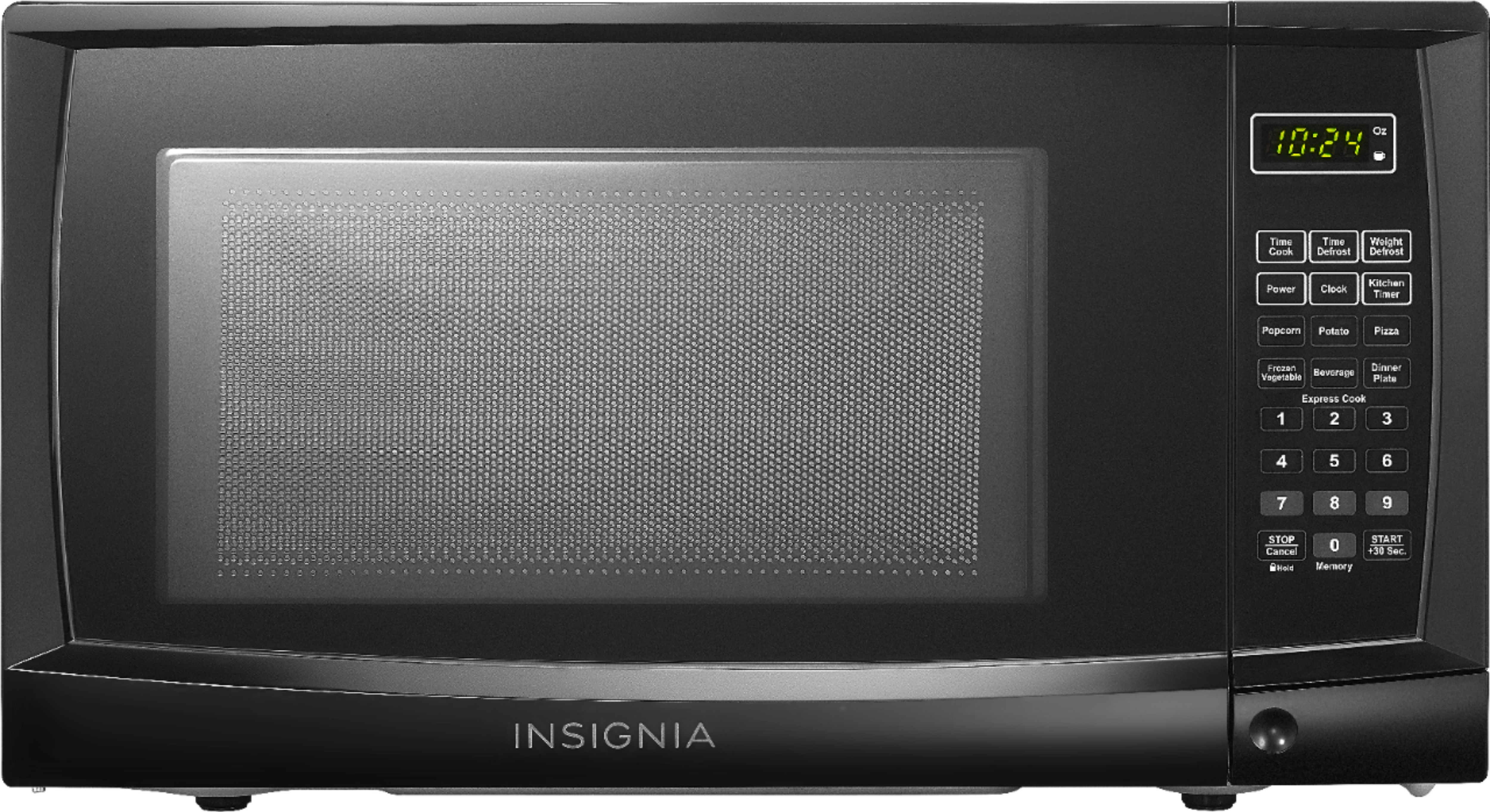 Insignia™ 0.7 Cu. Ft. Compact Microwave Black NS-MW07BK0 - Best Buy | Best Buy U.S.