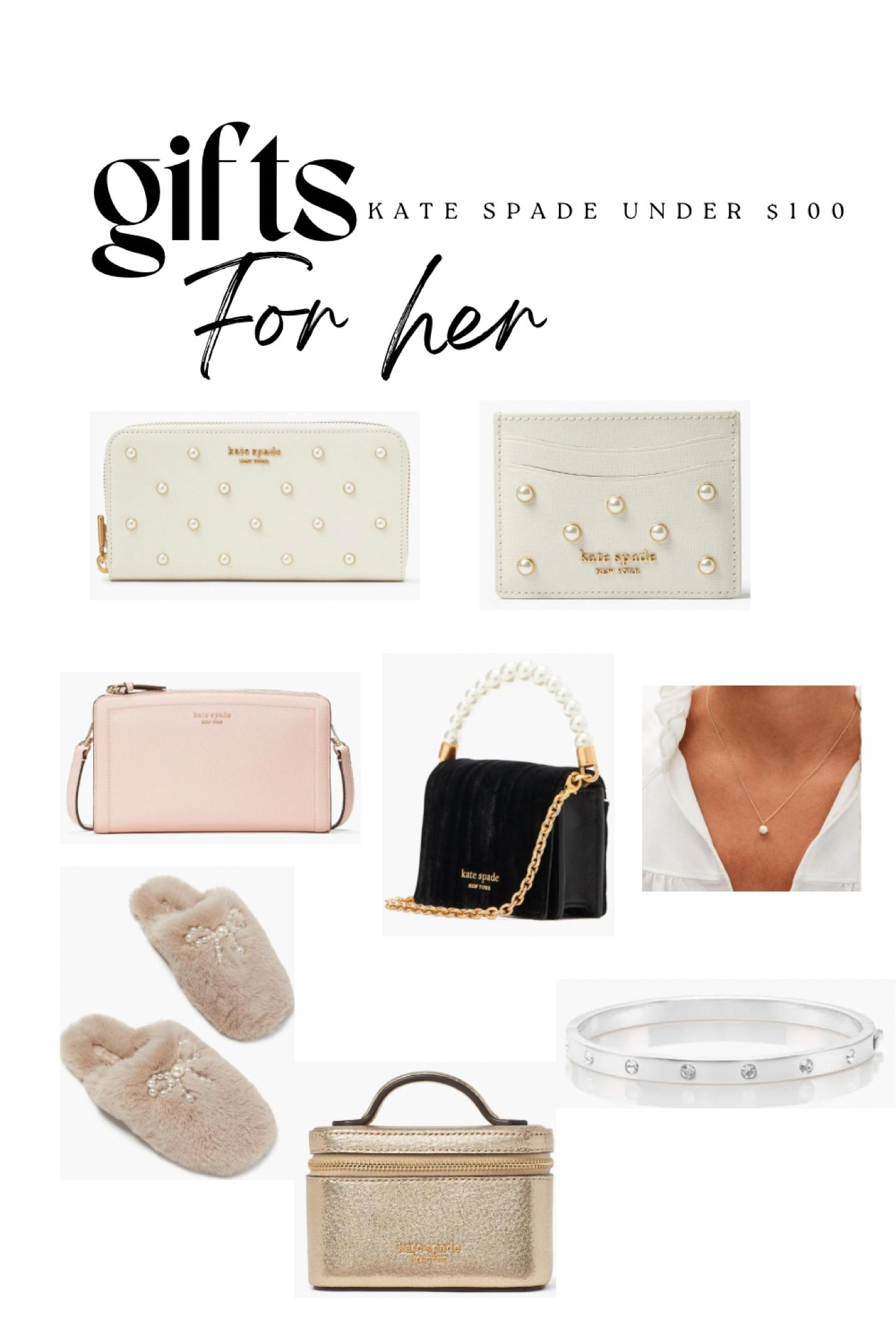The best gifts for her under $100! Use code “BLACKFRIYAY” for discount #katespade #purses #giftsforher #christmasgift

#LTKHoliday #LTKGiftGuide #LTKSeasonal