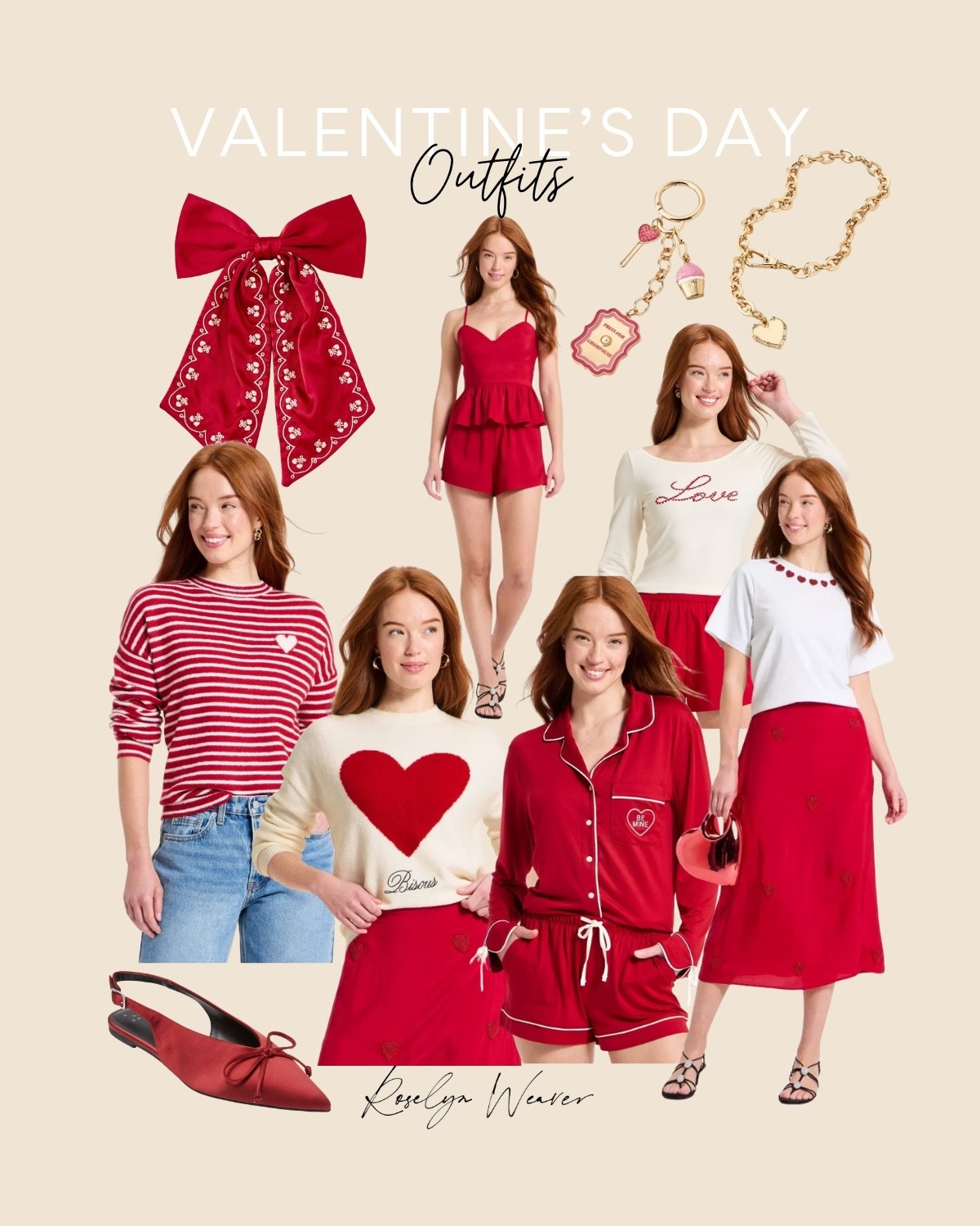 Target Valentine’s Day outfit ❤️

Red outfit, Galentine’s outfit, heart jewelry, heart accessories, red flat shoes, matching short set, heart sweater, red short pjs 

#LTKSaleAlert #LTKFindsUnder50 #LTKOver40