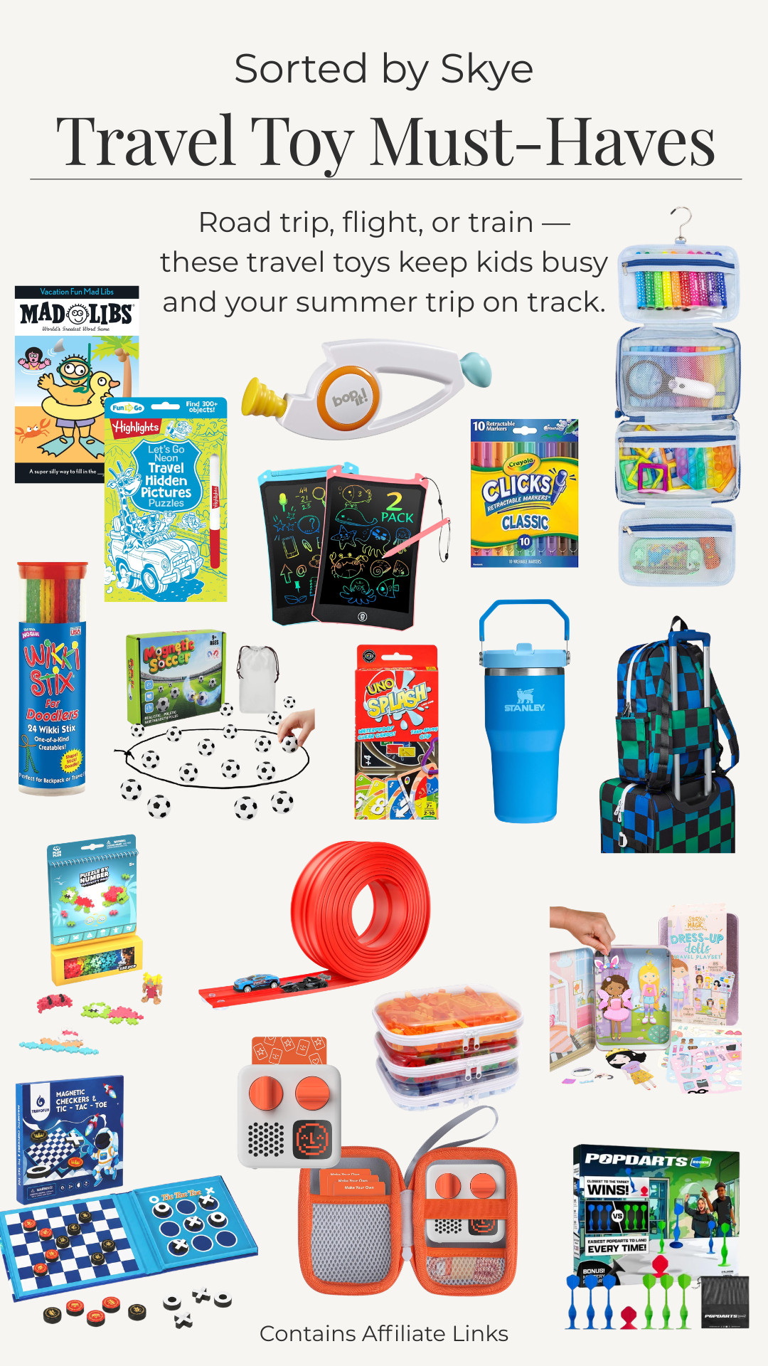 Road trip, flight, or train — these travel toys keep kids busy and your summer trip on track. 

 #LTKmomlife #LTKTravel #LTKKids