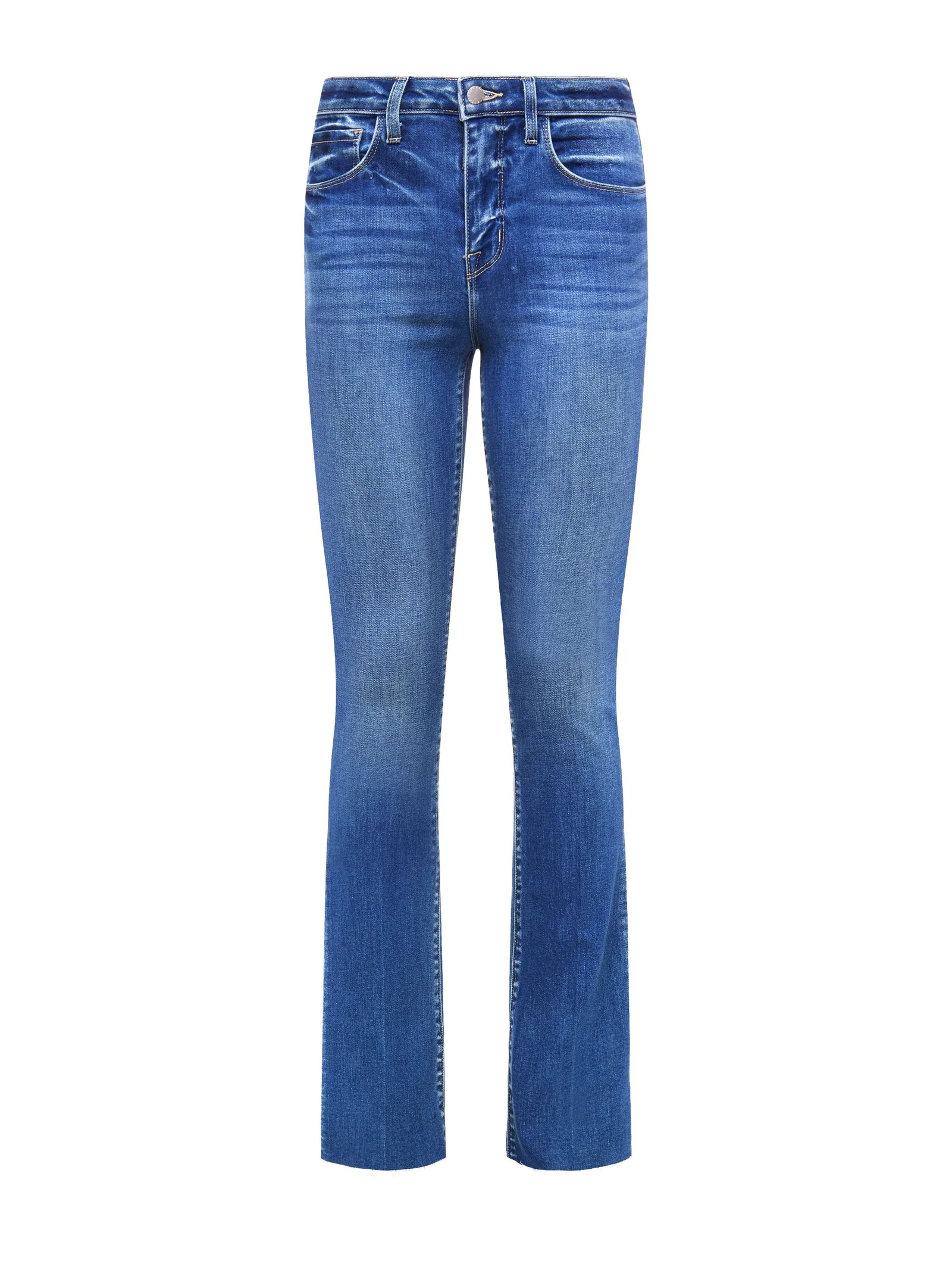 L'AGENCE Ruth High-Rise Straight-Leg Jean In Cambridge | L'Agence