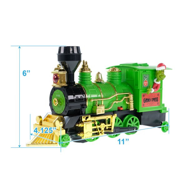 Dr. Seuss' the Grinch Who Stole Christmas, Bump 'N Go Train, Battery Operated, Plastic, Multi-Col... | Walmart (US)