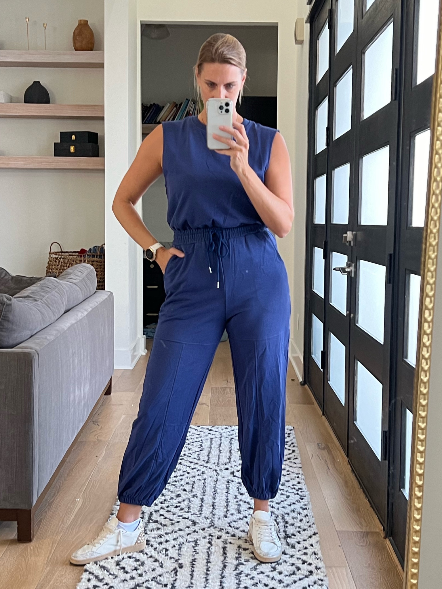 Casual Jumpsuit for Fall. This is a medium. I probably could’ve sized up if I wanted it a little more loose, but overall I’m satisfied with how it fits. I am tall (5’10”), so it is not as long on me as it was on the model. 

#jumpsuit #sweatsuit #fallfashion #sweatpants #fallfit #casualoutfit #falloutfit #casualsaturday

#LTKActive #LTKStyleTip #LTKSeasonal