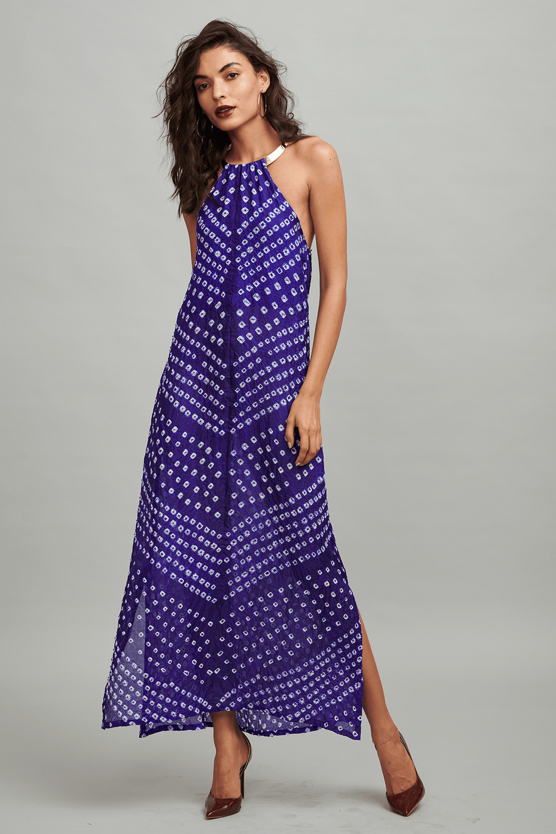 Choker Bandhani Maxi | THE LNK