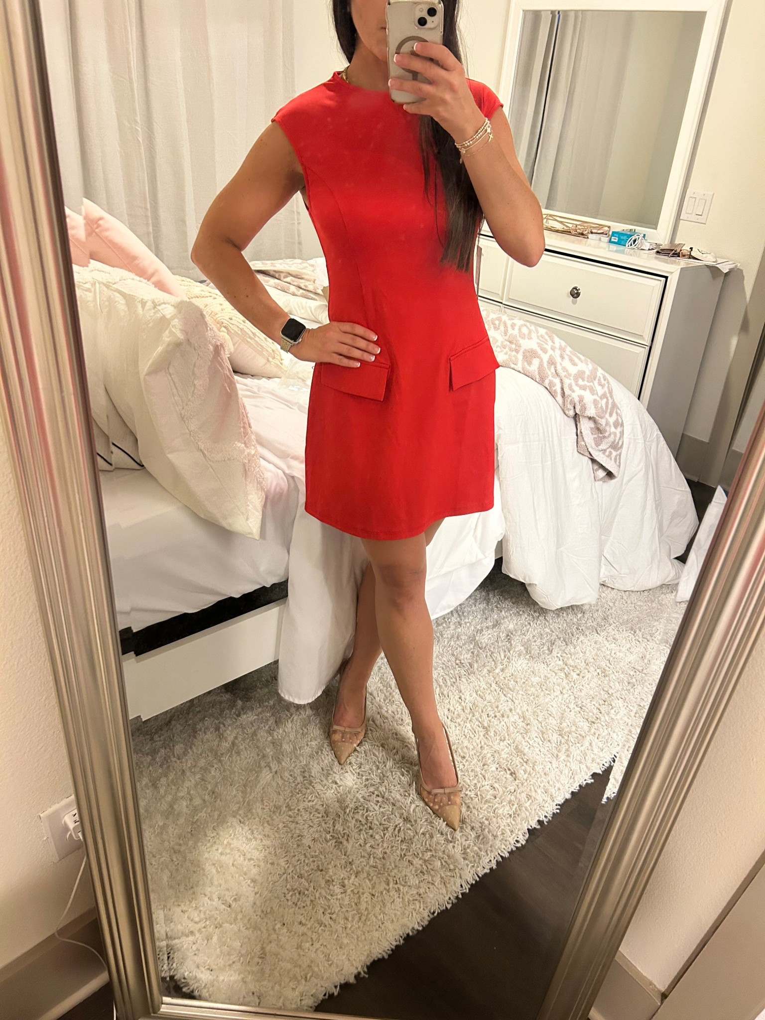 Perfect cocktail dress for any occasion! I wore these shoes for 4 hours standing at a shower and they were amazing! 

#LTKWorkwear #LTKShoeCrush #LTKFindsUnder50