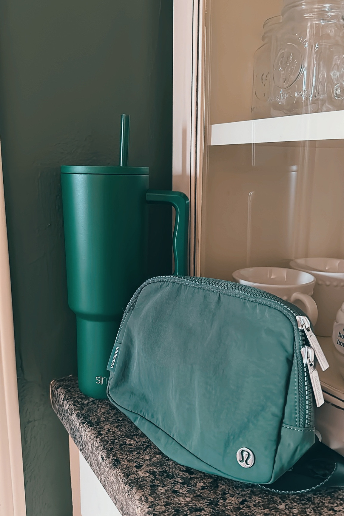 forest green lululemon belt bag Everywhere Crossbody leg silhouette designed to graze the top of the foot MaryGreenwood on LTK