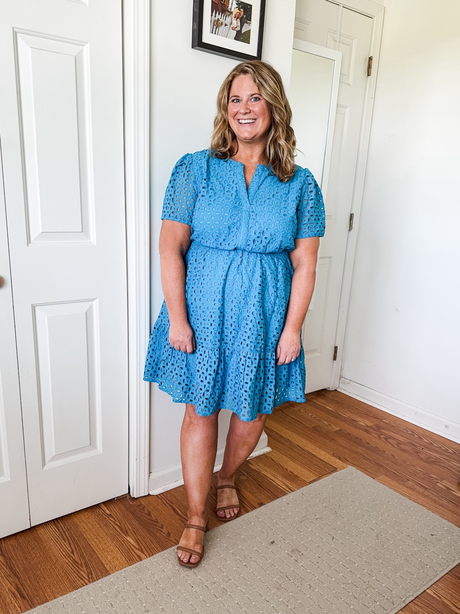 Midsize wedding guest dress - wearing a large 

#LTKMidsize #LTKWedding #LTKFindsUnder50