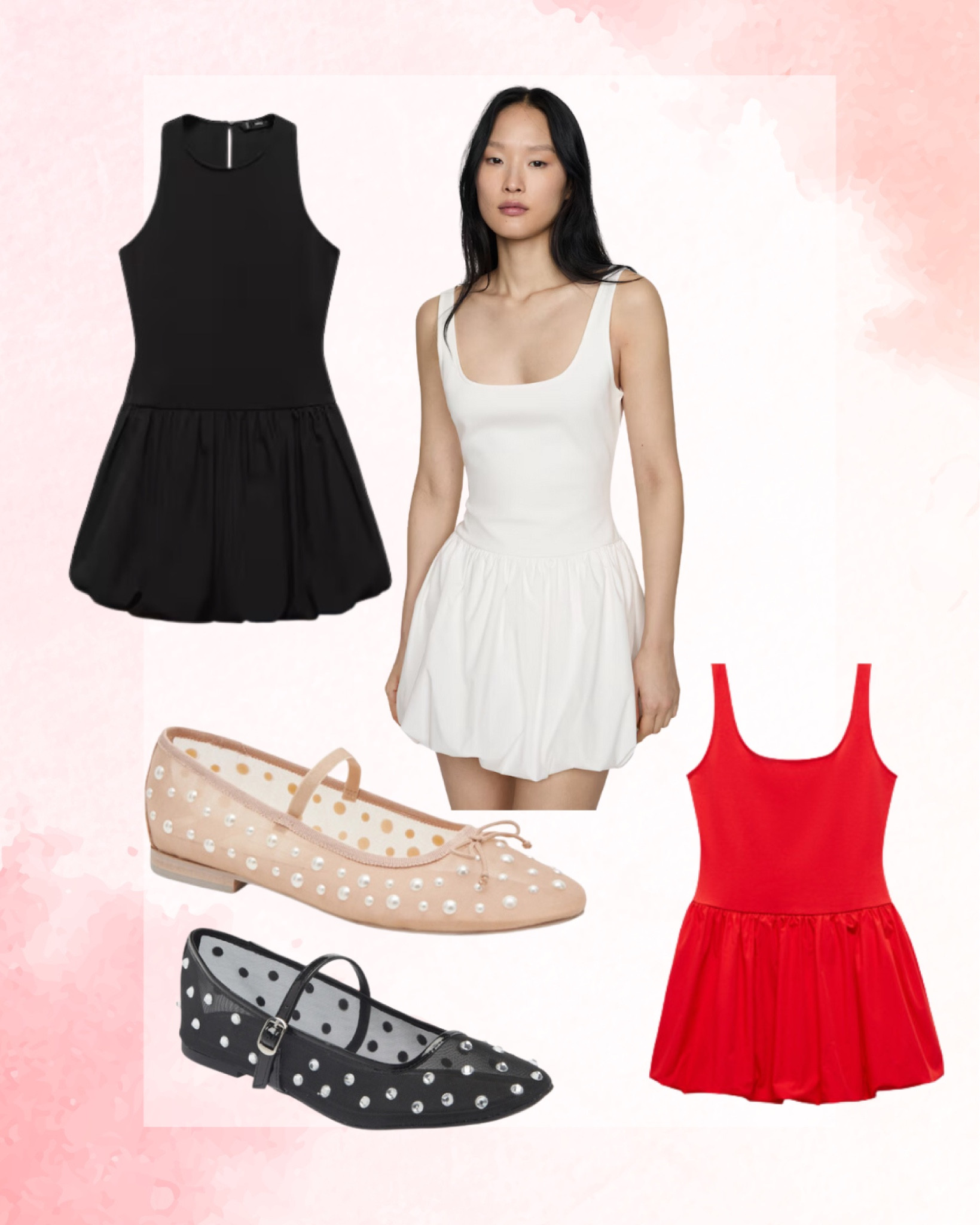 Sleeveless Backless A-Line Short Bubble Dress Summer Beach Dress, mesh ballet flats 

#LTKStyleTip #LTKSeasonal #LTKShoeCrush