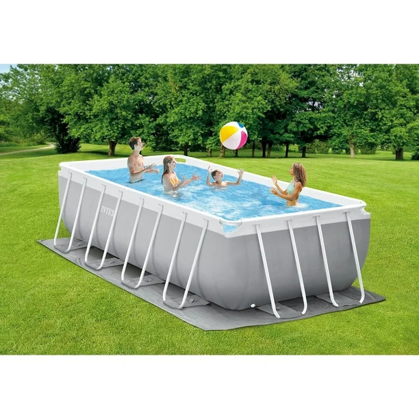 Prism Frame Rectangular Above Ground Pool Set, L 16' x W 8' x H 42" - Samsclub.com | Sam's Club
