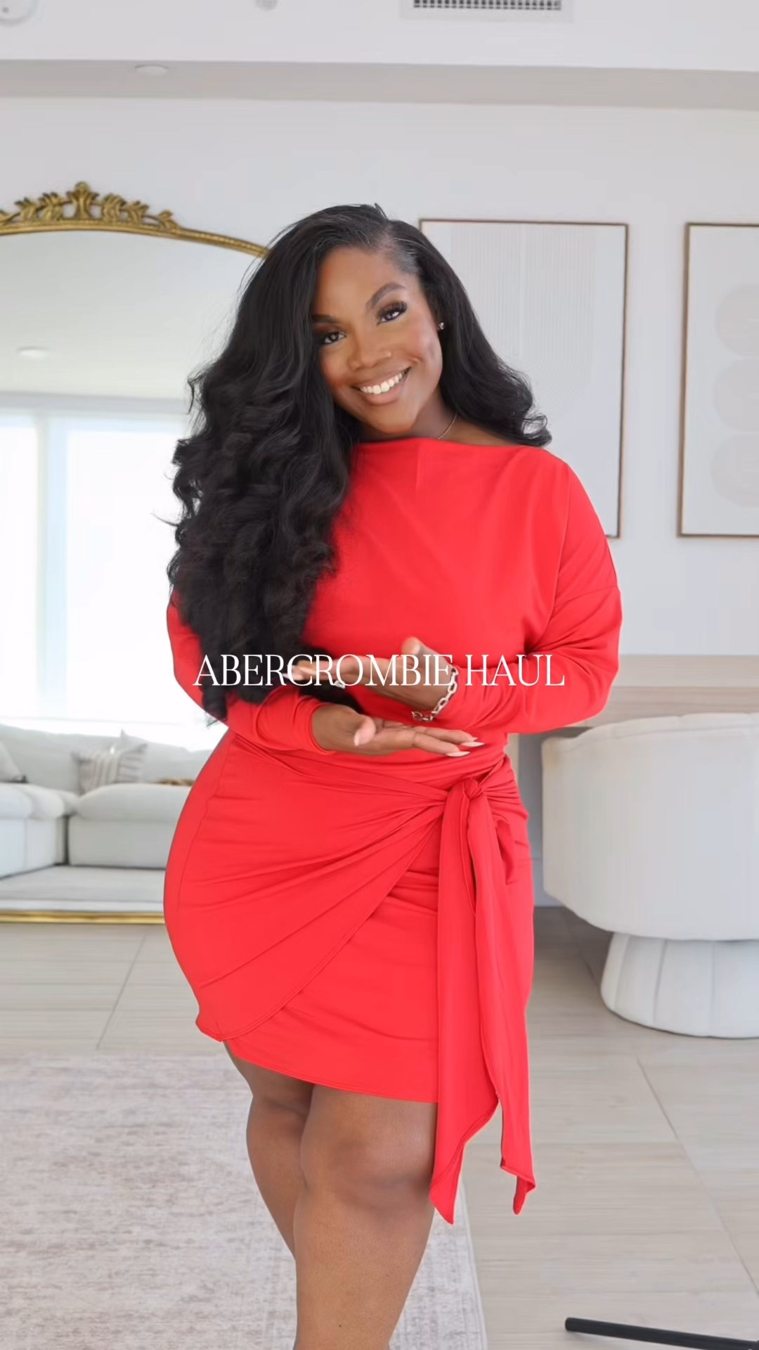 Me 🤝 @abercombie 

These pieces are such a good mix of wardrobe staples + statement pieces. All curvy and petite approved while also catering to my tall Boos as well! Love that so many of these can be styled for the holiday season and reworn throughout the year for any occasion. 

Sizing Details: 

Red Dress: L
Black Polka Dot: L
Burgundy Knit Dress: M (sizing is very generous)
Black Knit Dress: M (sizing is very generous)
Studded Jeans: 33 Short (True Denim fit, no stretch)
White Top: L

#LTKootd #LTKMidsize #LTKHoliday