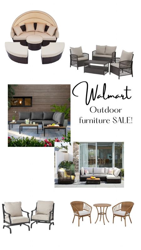 Walmart has an extensive selection of outdoor furniture, now is the best time of the year to purchase it has a lot of them are on sale. Here are some of my sale pics for outdoor furniture. #outdoorfurniture #walmart #walmartoutdoor 

#LTKhome #LTKSeasonal