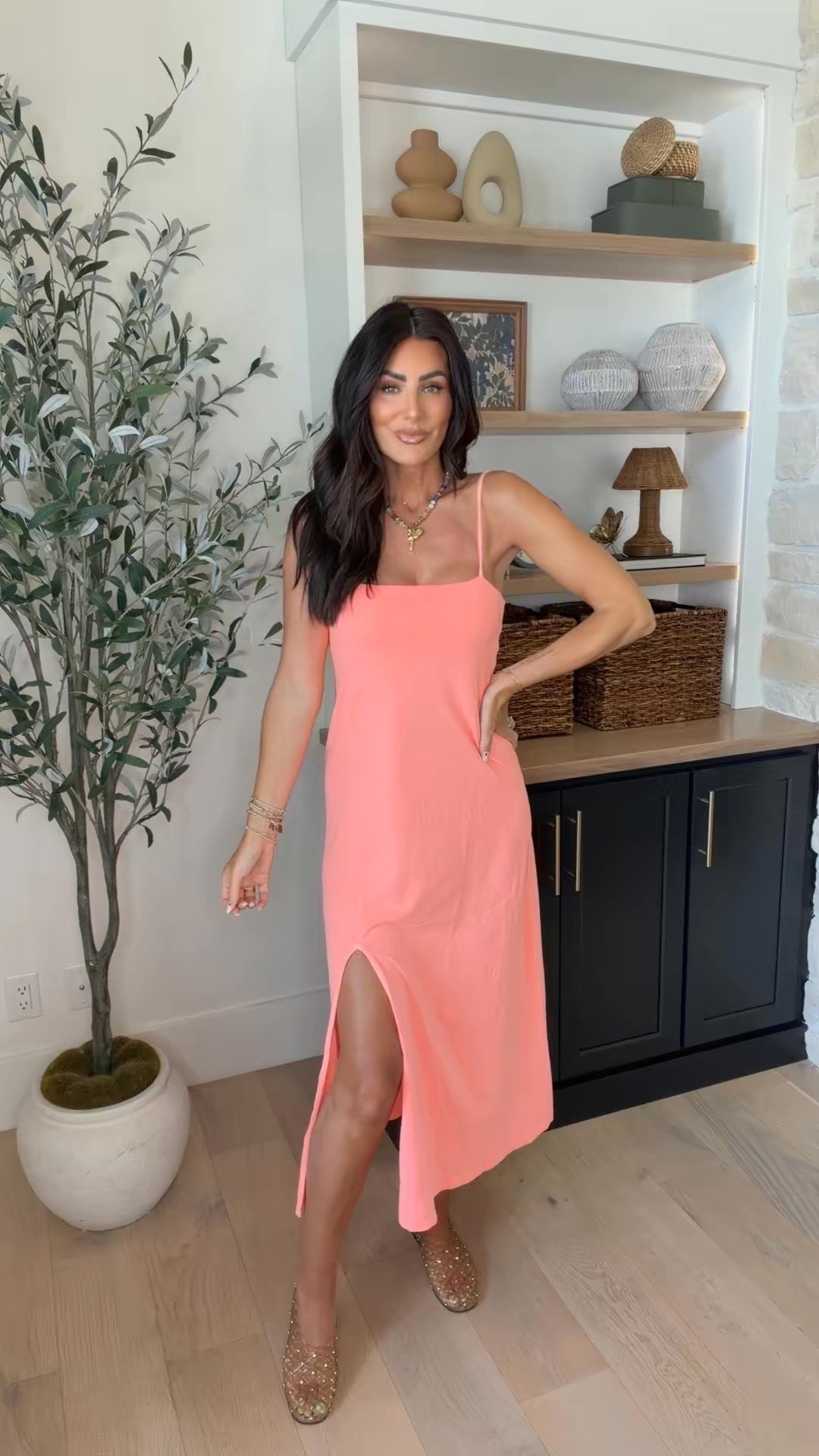 This midi dress is SO CUTE! Color is so vibrant in person.  In a small  

#LTKdayinmylife #LTKgrwm #LTKootd