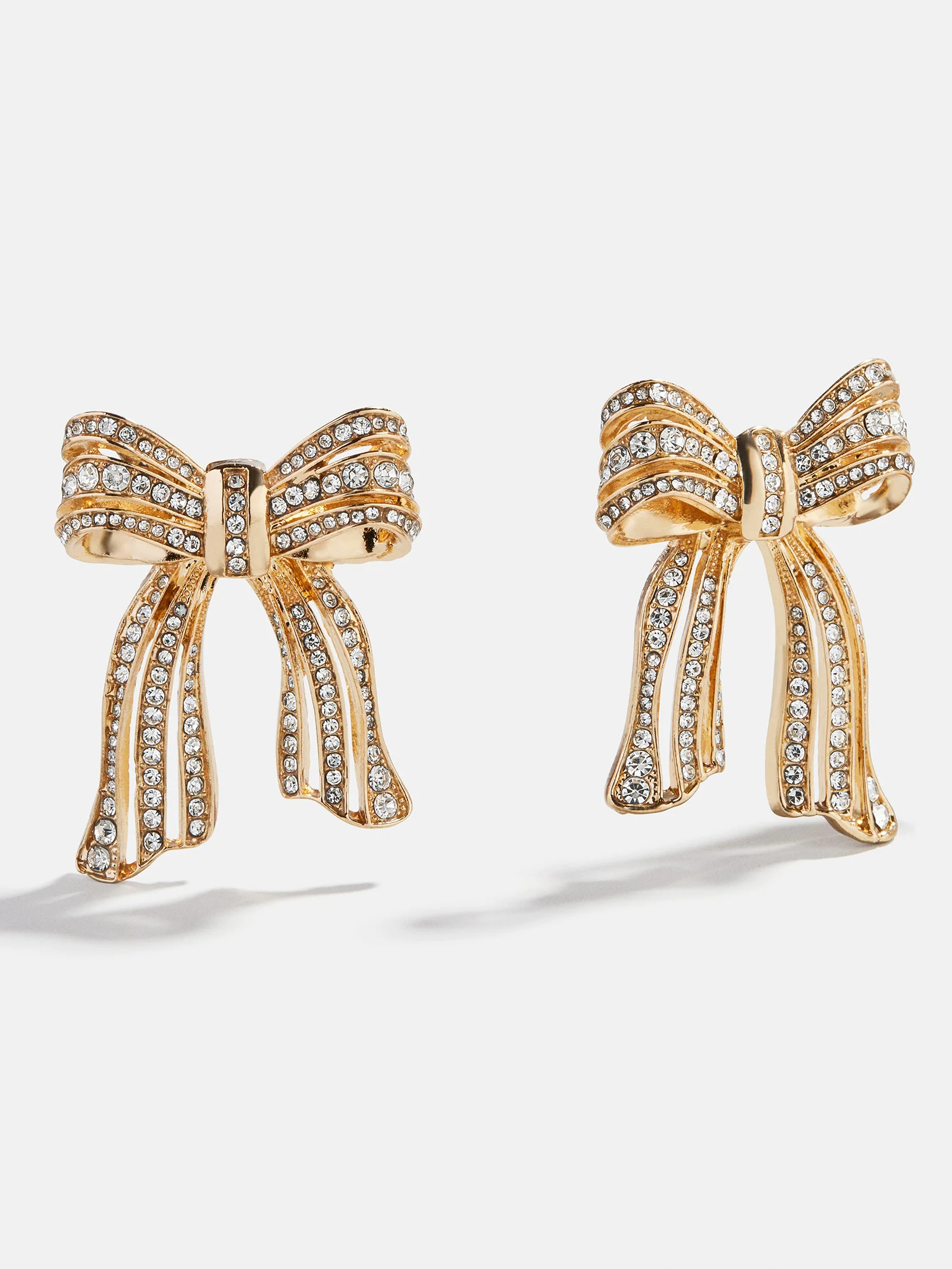 Perfectly Tied Bow Statement Earrings - Bow | BaubleBar