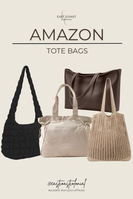 I loving these neutral, affordable tote bags from Amazon. Handbags. 

#LTKItBag #LTKWorkwear #LTKStyleTip