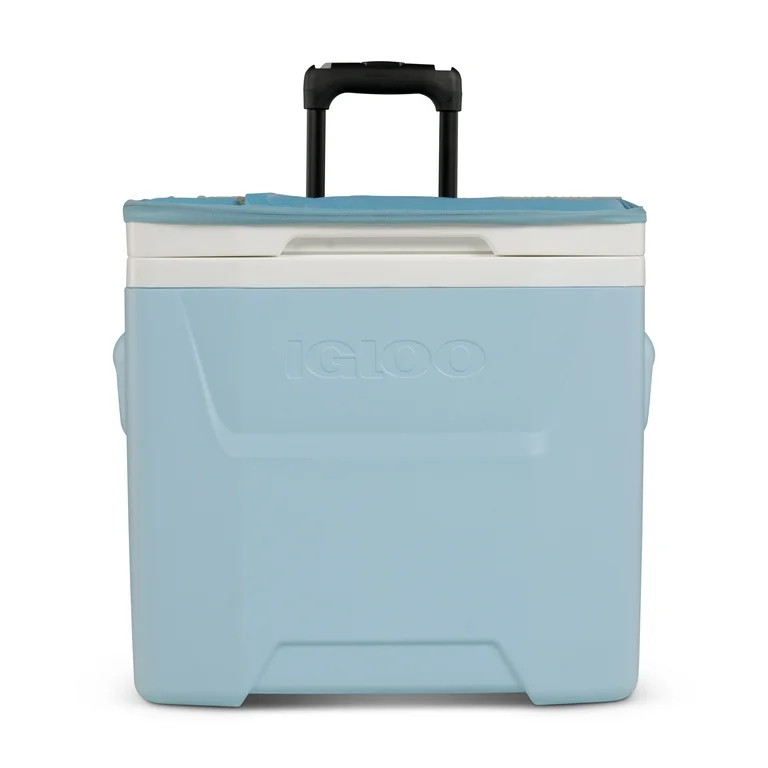 Igloo Laguna for Her 28 QT Soft Top Roller Cooler, Powder Blue | Walmart (US)