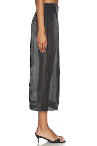 Knox Midi Skirt in Black | Revolve Clothing (Global)