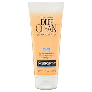 Neutrogena Deep Clean Daily Facial Cream Cleanser with Beta Hydroxy Acid to Remove Dirt, Oil & Ma... | Amazon (US)