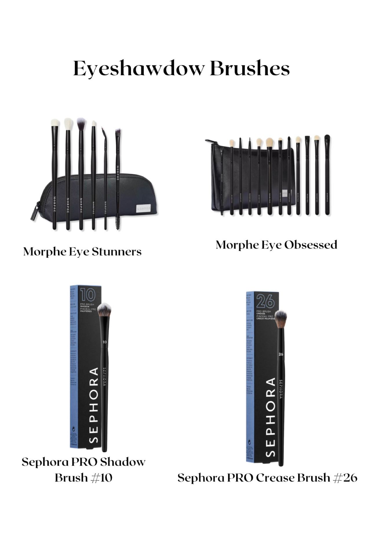 Eyeshadow Brushes!

#LTKbeauty