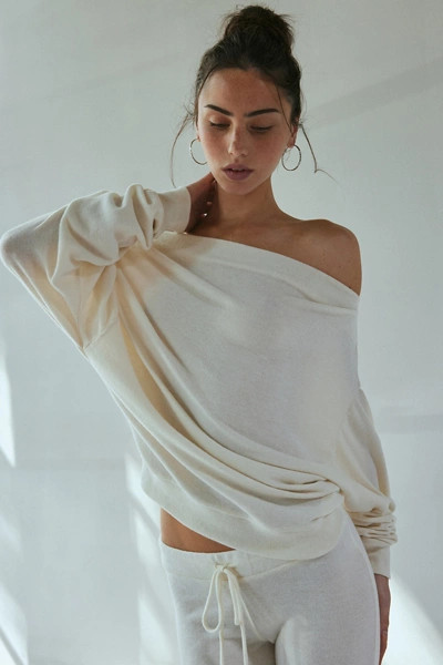Out From Under Clarity Cozy Knit Off-The-Shoulder Top | Urban Outfitters (US and RoW)